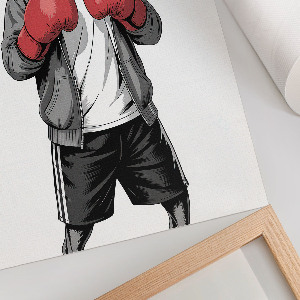 Poster na stenu Boxerský pes