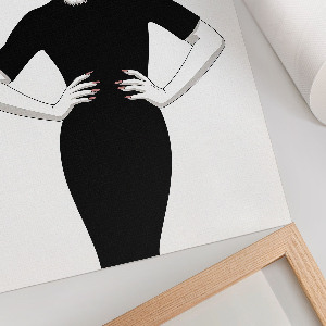 Plagát do obývačky Žena tigra