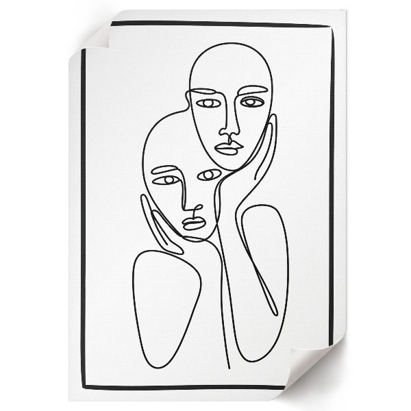 Retro plagát Lineárne plochy