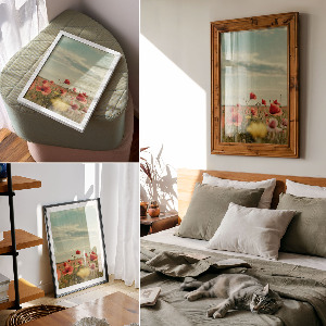 Poster na stenu Letné kvety