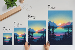 Plagát do izby Horský západ