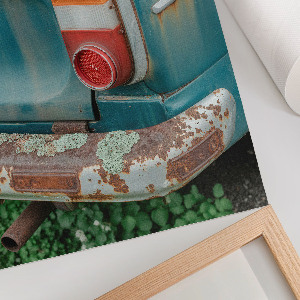 Retro plagát Retro auto