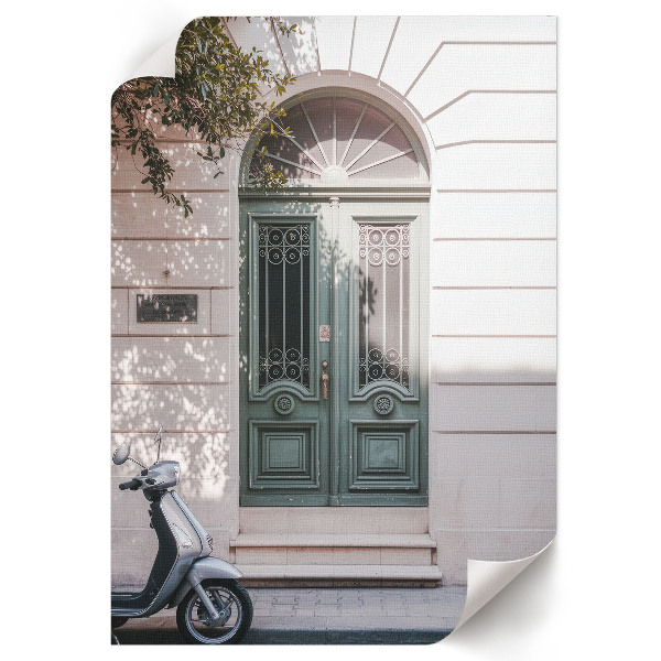 Plagát do izby Retro dvere