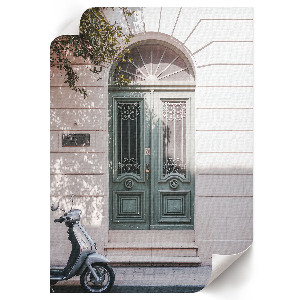 Plagát do izby Retro dvere