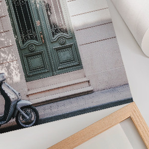 Plagát do izby Retro dvere