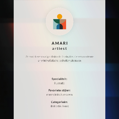 Plagát do izby Farebná abstrakcia