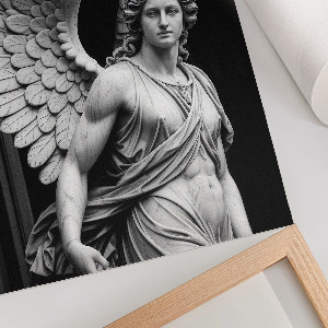 Retro plagát Anjelská postava