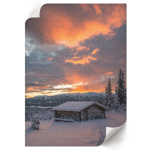 Plagát do izby Zimná krajina