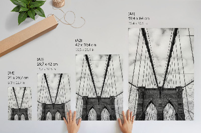 Poster na stenu Lanový most