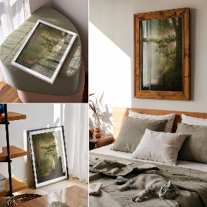 Plagát do izby Lesný pokoj