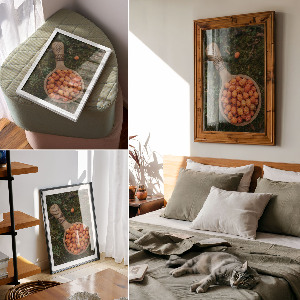 Plagát do izby Lesné bobule