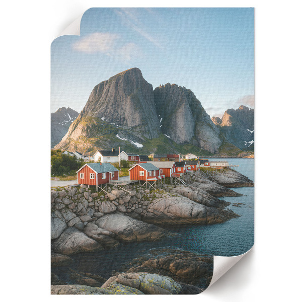 Plagát do izby Horská osada