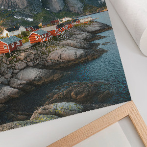 Plagát do izby Horská osada