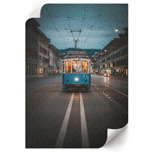 Plagát do obývačky Mestská električka