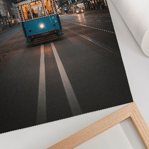 Plagát do obývačky Mestská električka