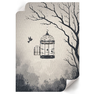 Poster na stenu Únik z prírody