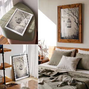 Poster na stenu Únik z prírody