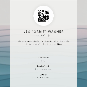 Retro plagát Zelené listy