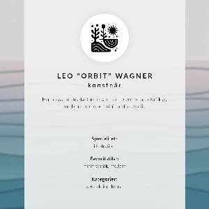 Retro plagát Zelené listy