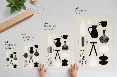 Poster na stenu Geometrické vzory