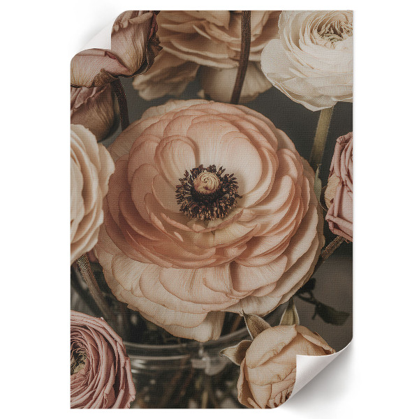 Plagát do obývačky Romantické kvety
