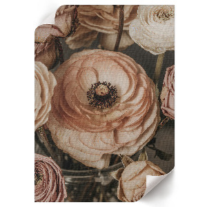 Plagát do obývačky Romantické kvety