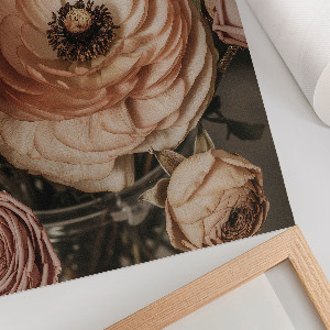 Plagát do obývačky Romantické kvety