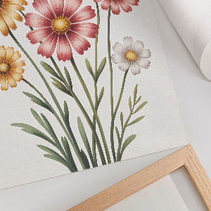 Plagát do izby Farebné kvety