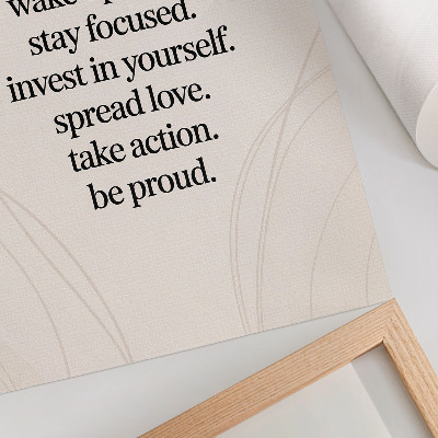 Poster na stenu Každodenná motivácia
