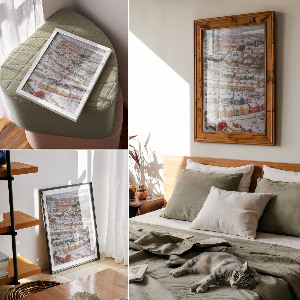 Plagát do izby Zimná krajina