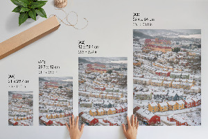 Plagát do izby Zimná krajina