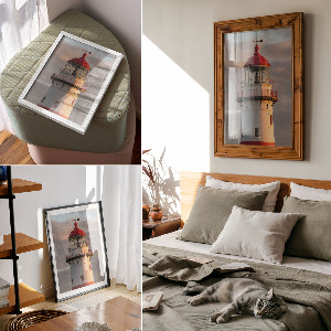 Plagát do izby Maják