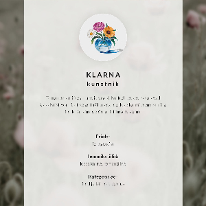 Plagát do izby Kvety pivonky