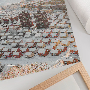 Poster na stenu Zimná panoráma