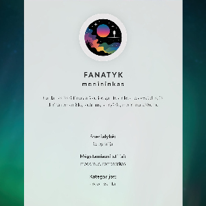 Plagát do izby Polárna žiara