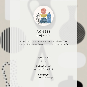 Poster na stenu Geometrická elegancia