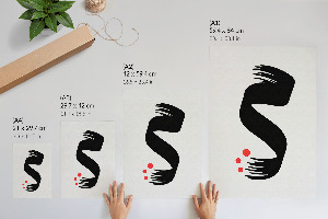 Poster na stenu Geometrická elegancia