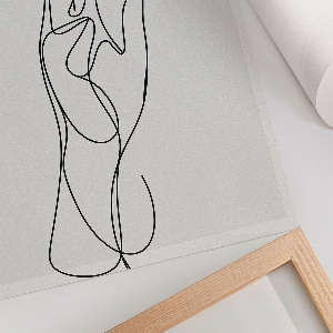 Plagát do obývačky Rovná ruka