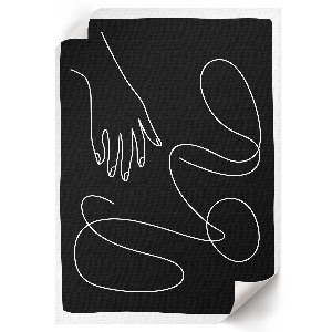 Plagát do izby Abstraktné čiary