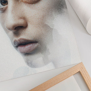 Plagát do obývačky Jemná tvár