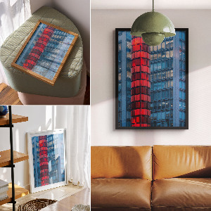 Plagát do izby Červená veža