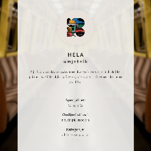 Retro plagát Žlté metro