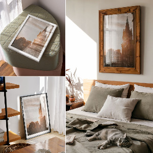 Plagát do obývačky Mestské čaro