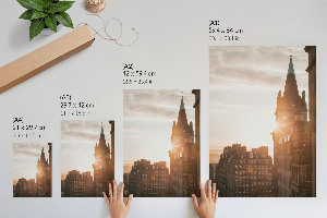 Plagát do obývačky Mestské čaro