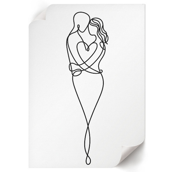 Plagát do izby Linka lásky