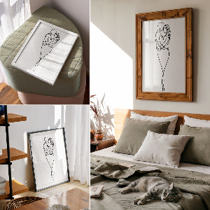 Plagát do izby Linka lásky