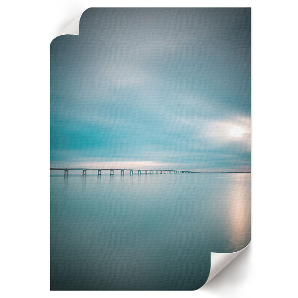 Plagát do obývačky Vodný most