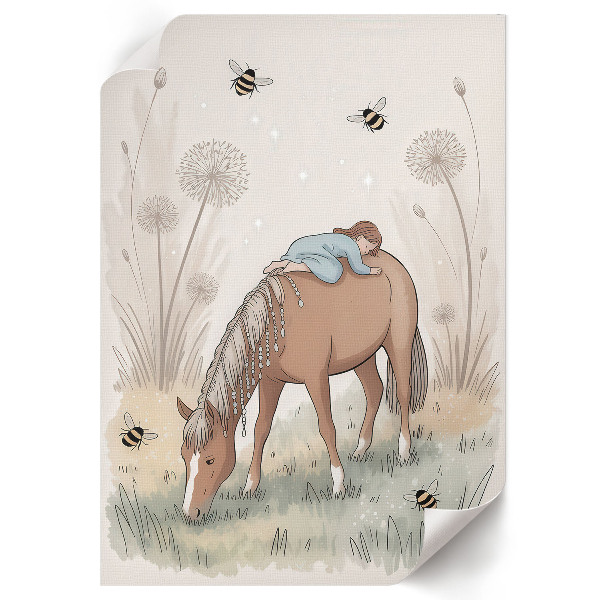 Plagát do obývačky Kresba koňa