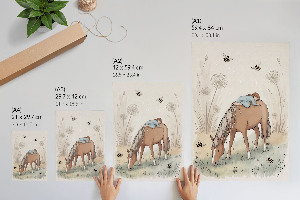 Plagát do obývačky Kresba koňa