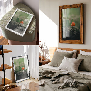 Plagát do izby Oranžové bobule